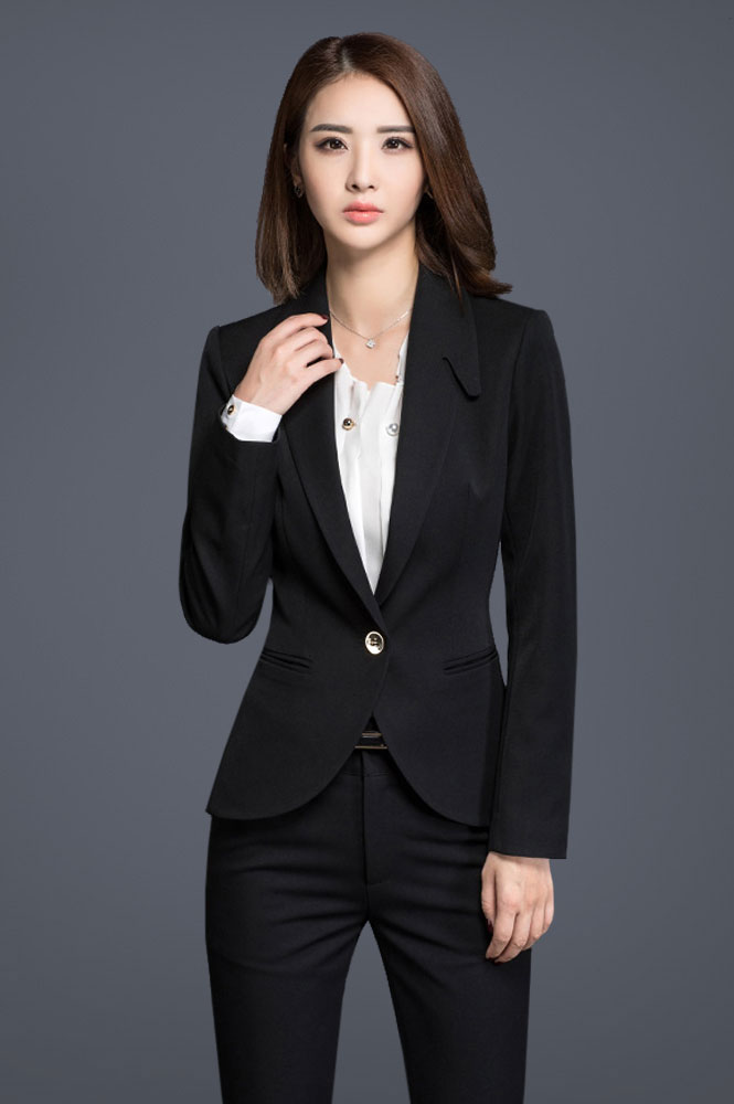 時尚款商務女西服定制