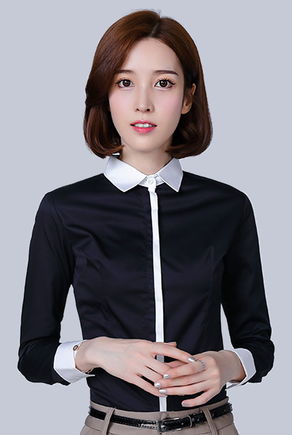 女士修身職業襯衫定制