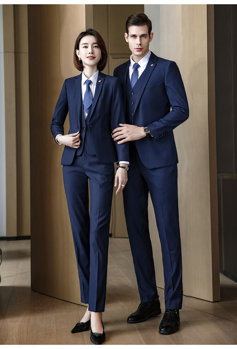 公司團體西裝定做模特展示圖2