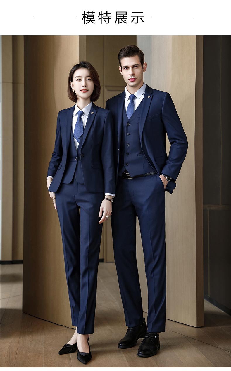 企業(yè)團體高端西服定制模特展示圖1